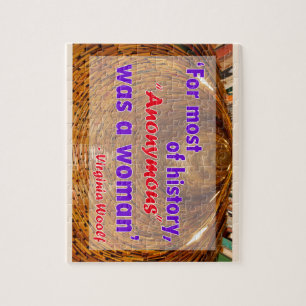 Für die meisten von Geschichte, war eine Frau Puzzle