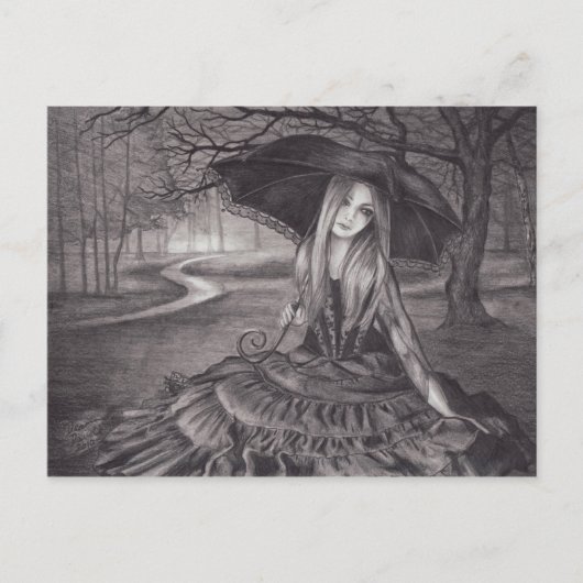 Für die Morgendämmerung gewartet Postkarte (Vorderseite)