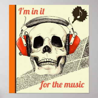 Für die Musik Poster