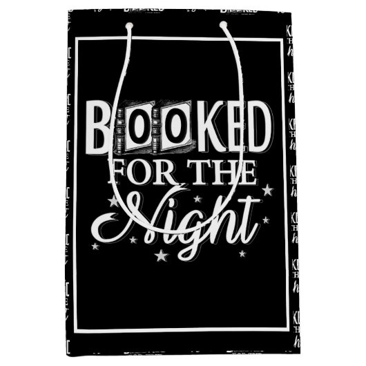 Für die Nacht reserviert Mittlere Geschenktüte (Vorderseite)