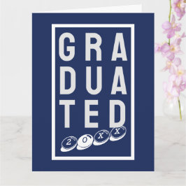 Für die neu abgestuften. A Graduate Karte