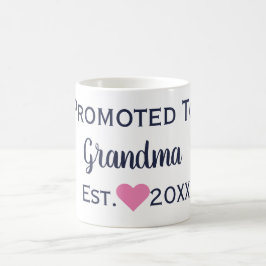 Für die Oma Navy & Pink Tasse