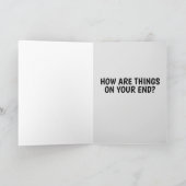 FÜR DIE PERFEKTEN MANN SKELETON FUNNY CARDS gewart Karte (Innenseite)