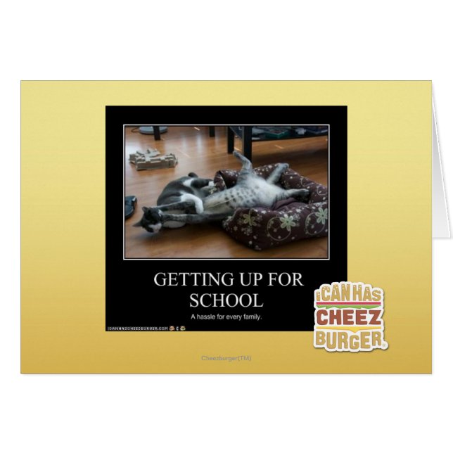 Für die Schule aufstehen (Vorderseite (Horizontal))