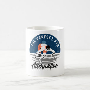 Für die Schwimmer - die perfekte Fitnessalternativ Kaffeetasse