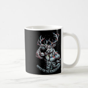 Für die Spiele gerissen Funny Christmas Gym Workou Kaffeetasse