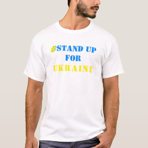# Für die Ukraine eintreten - Freiheit - ukrainis T-Shirt