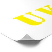 # Für die Ukraine eintreten - Freiheit - ukrainisc Poster (Ecke)