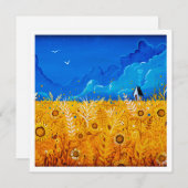 Für die Ukraine - Mini-Print (Vorne/Hinten)