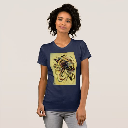Für die unbekannte Stimme von Kandinsky Abstraktes T-Shirt (Vorne ganz)