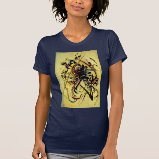 Für die unbekannte Stimme von Kandinsky Abstraktes T-Shirt (Vorderseite)
