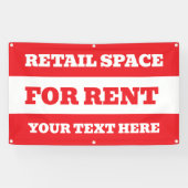 Für die Vermietung eines benutzerdefinierten bearb Banner (Horizontal)