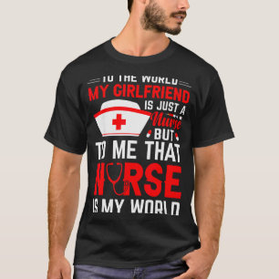 Für die Welt ist meine Freundin nur eine lustige K T-Shirt