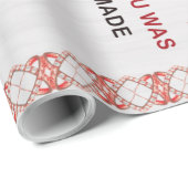 Für die wunderbare Ehefrau, die ich kannte, dass e Geschenkpapier (Rolleneckpunkt)