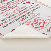 Für die wunderbare Ehefrau, die ich kannte, dass e Sherpadecke (3/4)