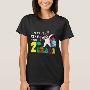 Für die zweite Klasse Dabbing Französische Bulldog T-Shirt