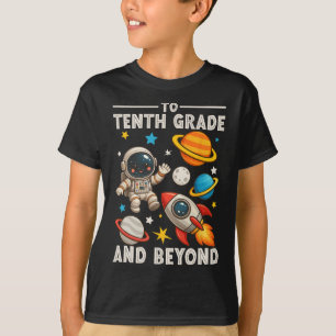 Für die zweite Klasse und darüber hinaus Astronaut T-Shirt