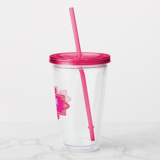 Für diese Sonderaktion "GiGi 2019" Acryltrinkbecher (Links)