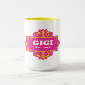 Für diese Sonderaktion "GiGi 2019" Tasse (Zentrum)