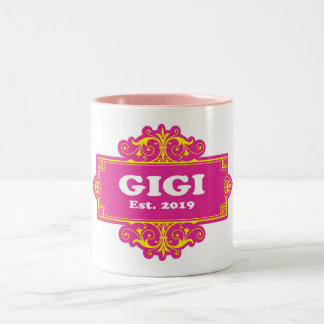 Für diese Sonderaktion "GiGi 2019" Zweifarbige Tasse