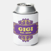 Für diese Sonderaktion "GiGi 2020" Dosenkühler (Kanne Rückseite)