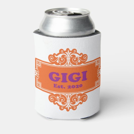 Für diese Sonderaktion "GiGi 2020" Dosenkühler (Kanne Rückseite)