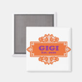 Für diese Sonderaktion "GiGi 2020" Magnet (Vorderseite/Rückseite)