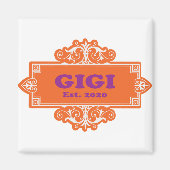 Für diese Sonderaktion "GiGi 2020" Magnet (Vorne)
