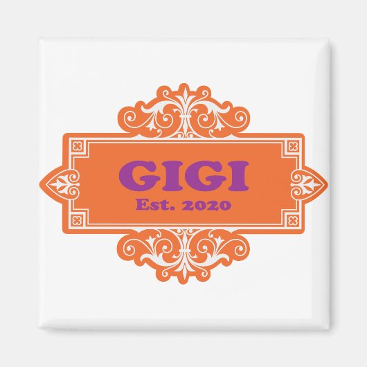 Für diese Sonderaktion "GiGi 2020" Magnet (Vorne)