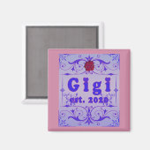 Für diese Sonderaktion "GiGi 2020" Magnet (Vorderseite/Rückseite)