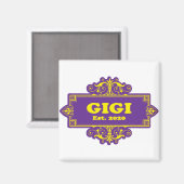 Für diese Sonderaktion "GiGi 2020" Magnet (Vorderseite/Rückseite)