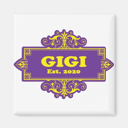 Für diese Sonderaktion "GiGi 2020" Magnet (Vorne)