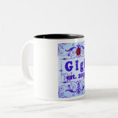 Für diese Sonderaktion "GiGi 2020" Zweifarbige Tasse (Vorderseite Links)