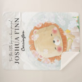 Für diesen kleinen Jungen | Mädchen, das wir Lion Sherpadecke (Vorderseite (Horizontal))