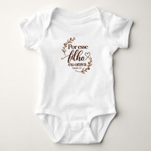 Für diesen Sohn betete ich Christlicher Babys Bo Baby Strampler