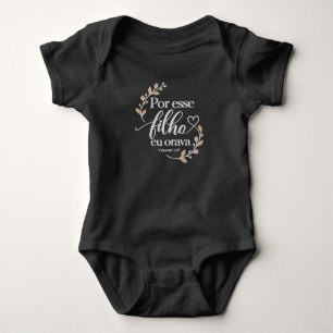 Für diesen Sohn betete ich Christlicher Babys Bo Baby Strampler