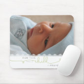 Für dieses Kind betete ich - 1 Samuel 1:27 Mousepad (Mit Mouse)