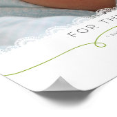 Für dieses Kind betete ich - 1 Samuel 1:27 Poster (Ecke)