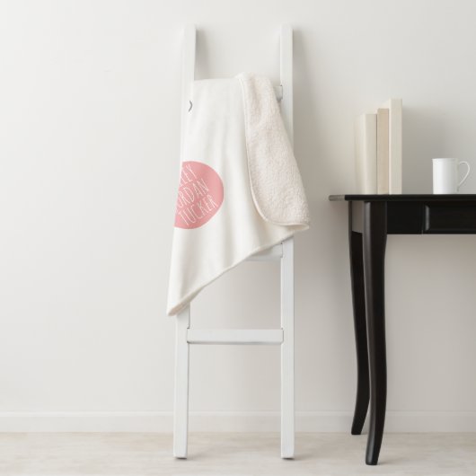 Für dieses Kind betete ich im Rosa Sherpadecke (Beispiel)