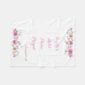 Für dieses Kind habe ich gebetet Fleecedecke (Vorderseite (Horizontal))