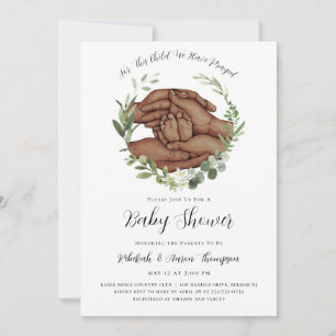 Für dieses Kind haben wir Baby Shower Einladung ge