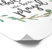 Für dieses Kind haben wir betet Dekoration (Ecke)