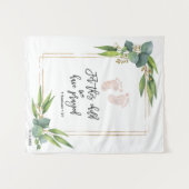 Für dieses Kind haben wir Bibelverse betet Wandteppich (Vorderseite (Horizontal))