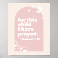 Für dieses Kind haben wir gebetet. -1 Samuel 1:27