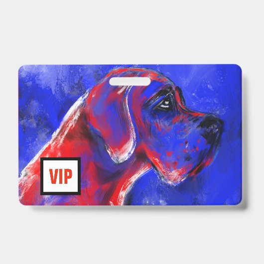 Für Doggen VIPs Ausweis (Vorderseite)