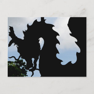 für Drachen Postkarte