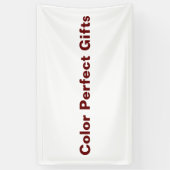 Für Draußen Banner (Vertikal)