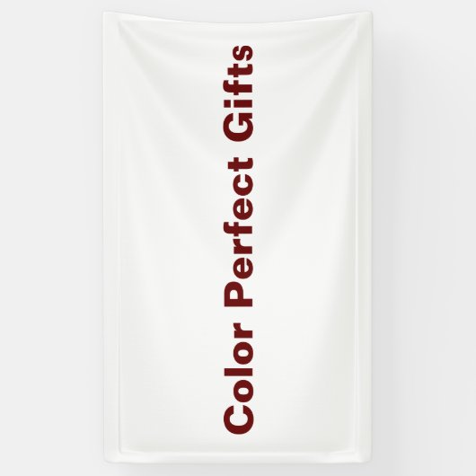 Für Draußen Banner (Vertikal)