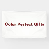 Für Draußen Banner (Horizontal)