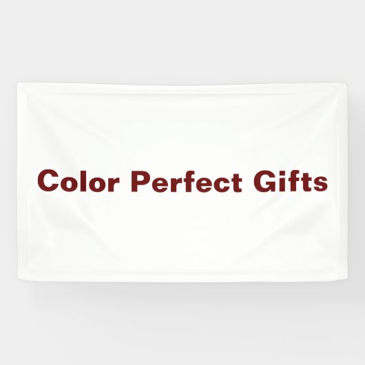 Für Draußen Banner (Horizontal)